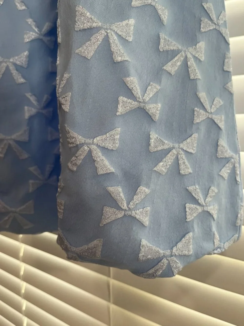 Girl - 12 & 14 - NWT Tweenstyle Bows Balloon Dress in Baby Blue